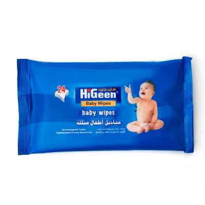 Higeen Antibacterial Wipes 24 Sheets