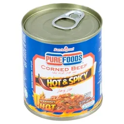 Purefoods Hot&spicy Corned Beef, 210g