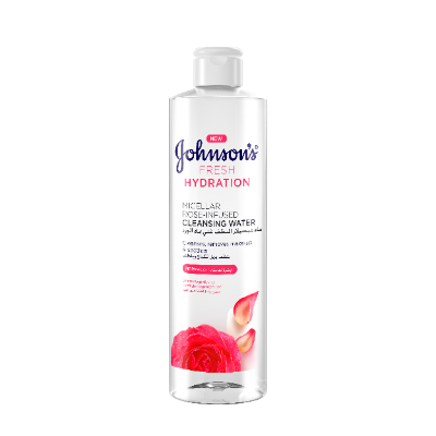 Johnson's Fresh Hydration Rose-infused Cleansing Water Micellar Water, 400ML