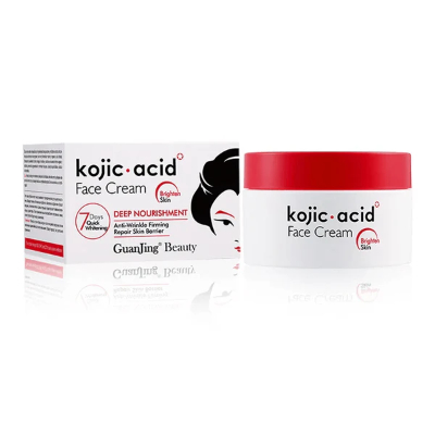 GUANJING BEAUTY KOJIC ACID FACE CREAM DEEP NOURISHMENT 50G