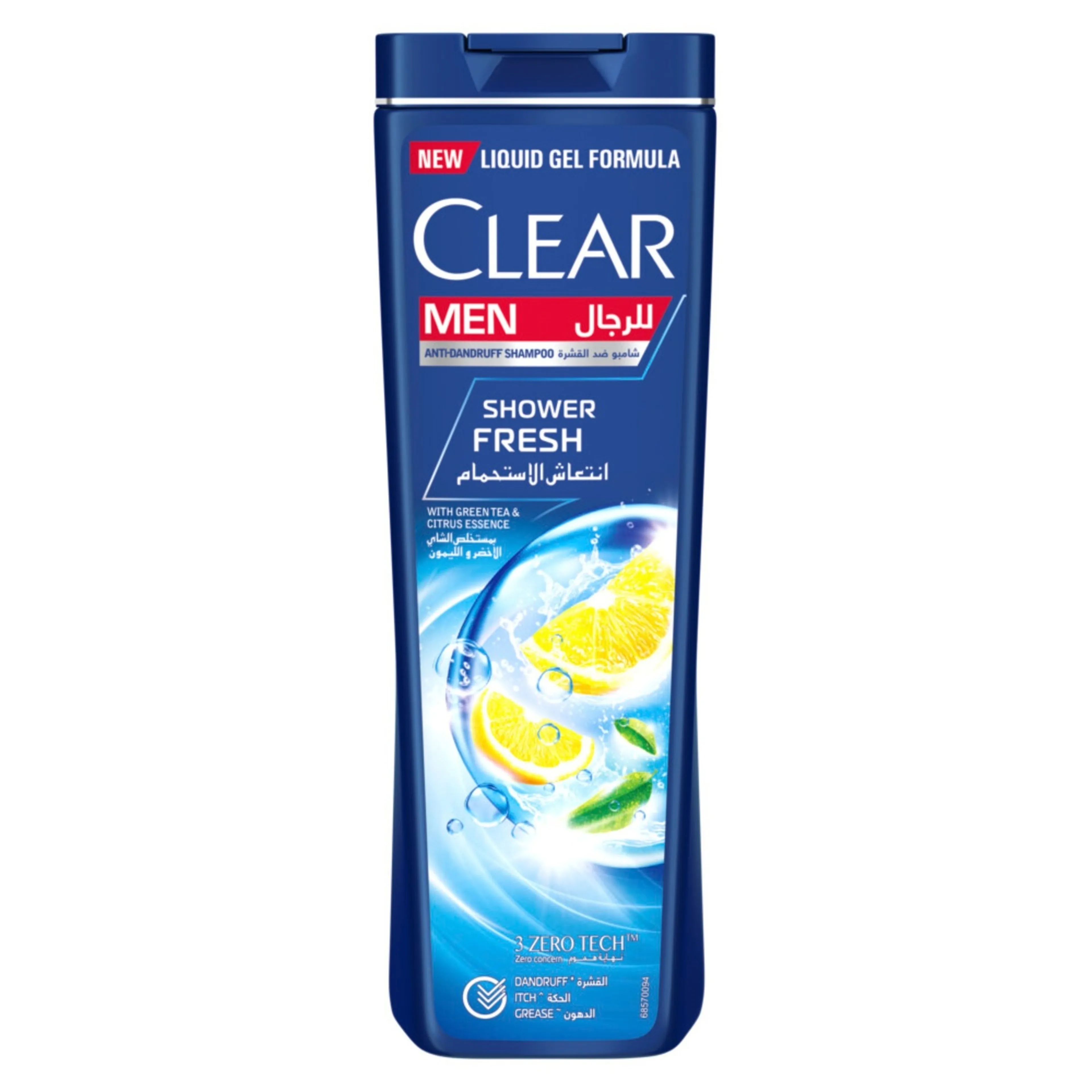 Clear Shower Fresh Anti-dandruff Shampoo for Men, 400ML