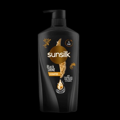 SUNSILK BLACK SHINE SHAMPOO WITH PEARL PROTEIN & VITAMIN E, 700ML