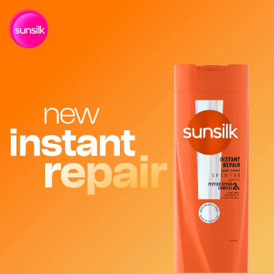 SUNSILK INSTANT RESTORE SHAMPOO, 400ML