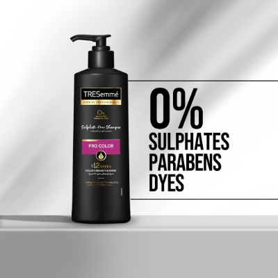 TRESEMME PRO CURLS SHAMPOO WITH POROSITY BALANCE & SHEA BUTTER FOR 2X MORE HYDRATED CURLS (SULPHATES, PARABENS & DYES FREE) 250 ML