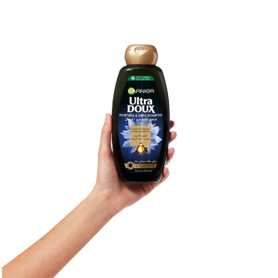 U LA DOUX BLACK CHARCOAL SHAMPOO 600 ML
