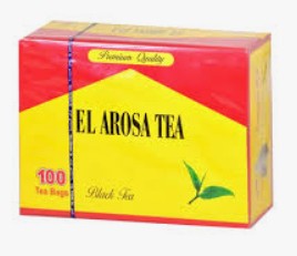 EL AROSA BLACK TEA BAGS, 100 PIECES
