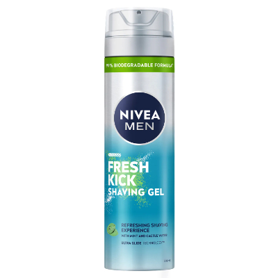 NIVEA MEN FRESH & COOL SHAVING FOAM, 200ML