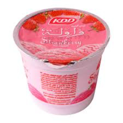 Kdd Strawberry ICE Cream Cup 100 ML