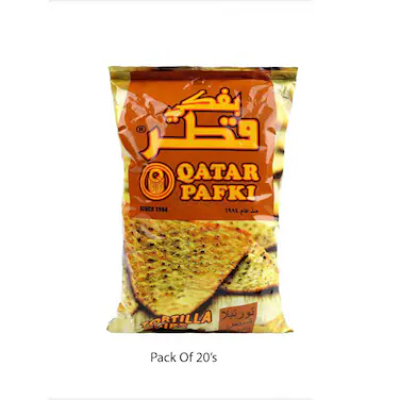 QATAR PAFKI TORTILLA NACHO CHEESE CHIPS, 125G