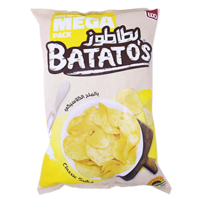BATATO'S CLASSIC SALTED CHIPS 167 G