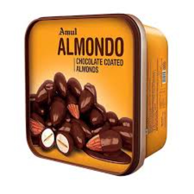 AMUL ALMONDO CHOCOLATE COATED 200G