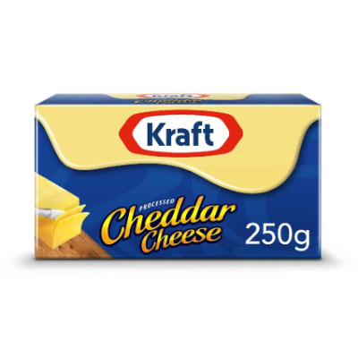 Kraft Cheddar Cheese Block, 250g
