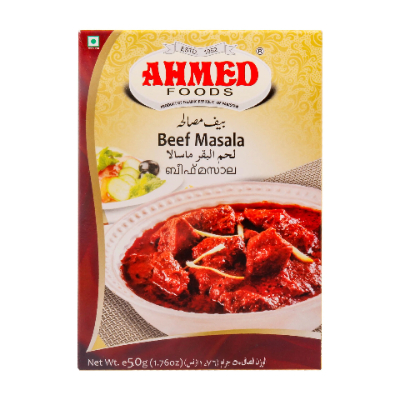 AHMED FOODS BEEF MASALA, 50G