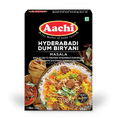 AACHI HYDERABADI DUM BIRYANI MASALA, 45G