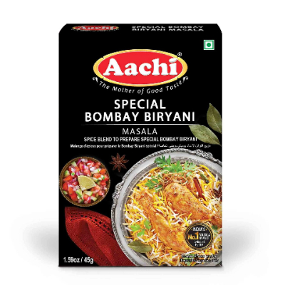 AACHI SPECIAL BOMBAY BIRYANI MASALA, 45G