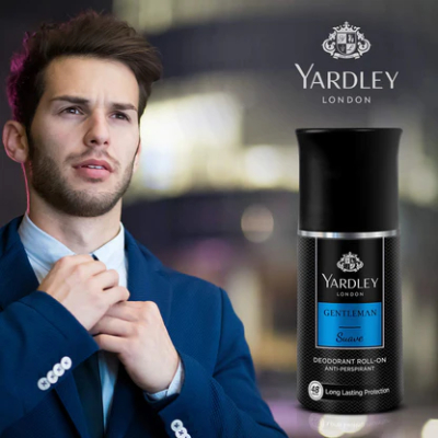 Yardley Men's Gentleman Suave Body Spray, 150ML