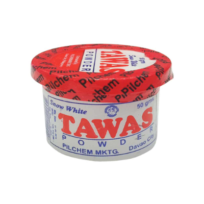 Tawas Powder Snow White Red 50 G