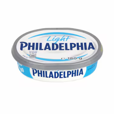 PHILADELPHIA LIGHT CREAM CHEESE, 180G