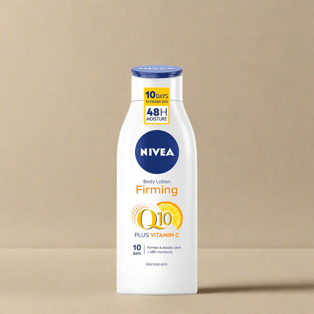 Nivea 48h Moisture Q10+ Vitamin C Normal Skin Firming Body Lotion, 400ML