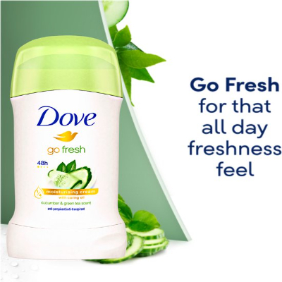 DOVE FRESH CUCUMBER ANTIPERSPIRANT STICK 40 G