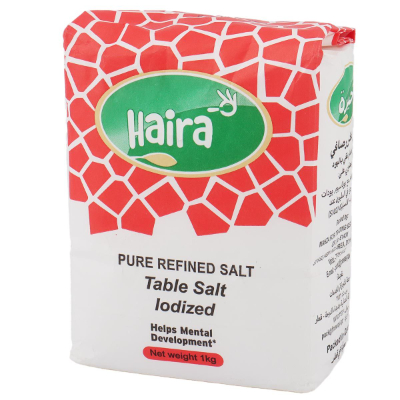 HAIRA PURE REFIND TABLE IODIZED SALT 1KG