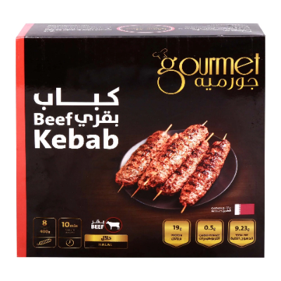 GOURMET BEEF KABAB, 400G
