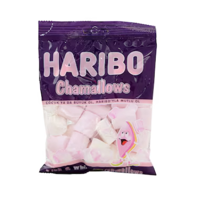 HARIBO CHAMALLOWS PINK & WHITE MARSHMALLOW, 70G