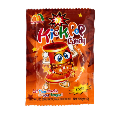 KICK POP CRACKLE CANDY COLA 5 G