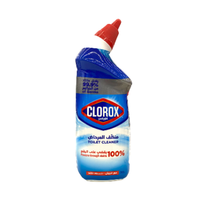 CLOROX ORIGINAL WITH BLEACH TOILET CLEANER, 709ML