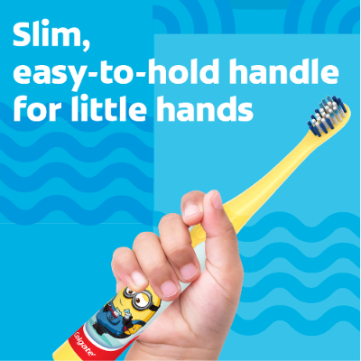COLGATE KIDS EXTRA SOFT SONIC BATTERY POWERED MINIONS TOOTHBRUSH