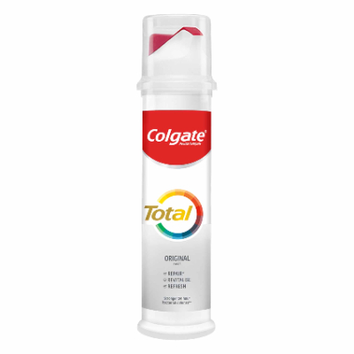 COLGATE TOTAL PUMP DISPENSER TOOTHPASTE, 100ML