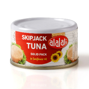 AL ALALI SKIPJACK TUNA IN SUNFLOWER OIL, 85G