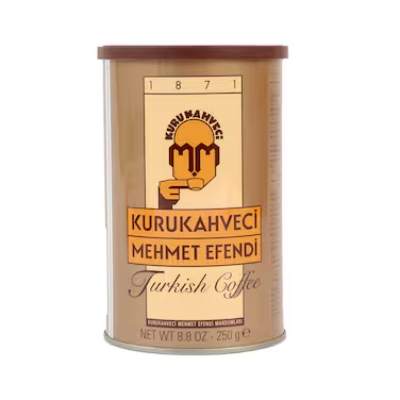 KURUKAHVECI MEHMET EFFENDI GROUND TURKISH COFFEE, 250G