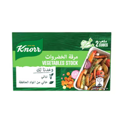 KNORR VEG STOCK CUBES 18 G