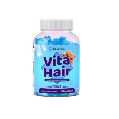 REAL SKIN VITA HAIR GUMMIES, 60 COUNT