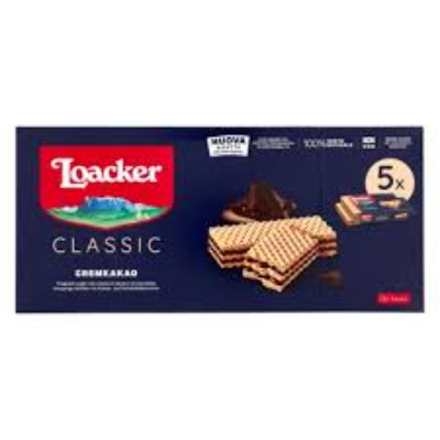 LOACKER CREMKAKAO CHOCOLATE WAFER, 45G
