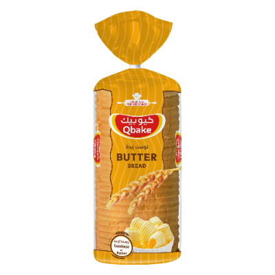 QBAKE BUTTER BREAD, 300G