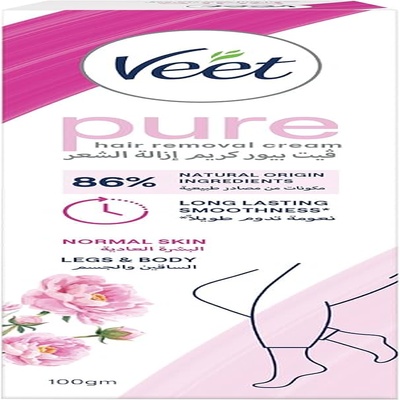 VEET SOOTHING ALOE VERA AND VIOLET BLOSSOM FRAGRANCE HAIR REMOVAL CREAM, 100G