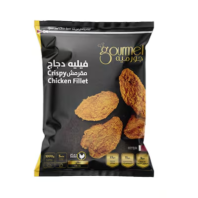 GOURMET CHICKEN STRIPS SPICY BREADED 400 G