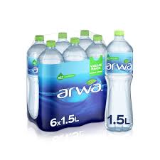 Arwa Still Water Bottled Drinking Water PET, 1.5l