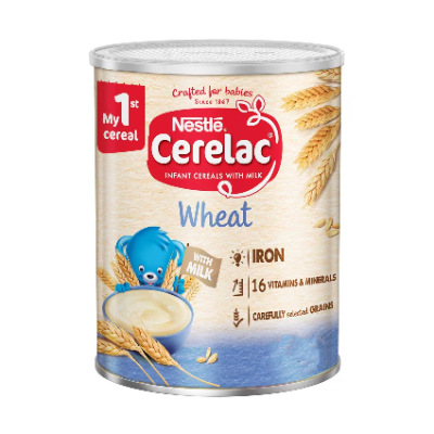 Nestle Cerelac Wheat, Multigrain Infant Cereals With Milk From 6 Months - No Added Sugar, 400g