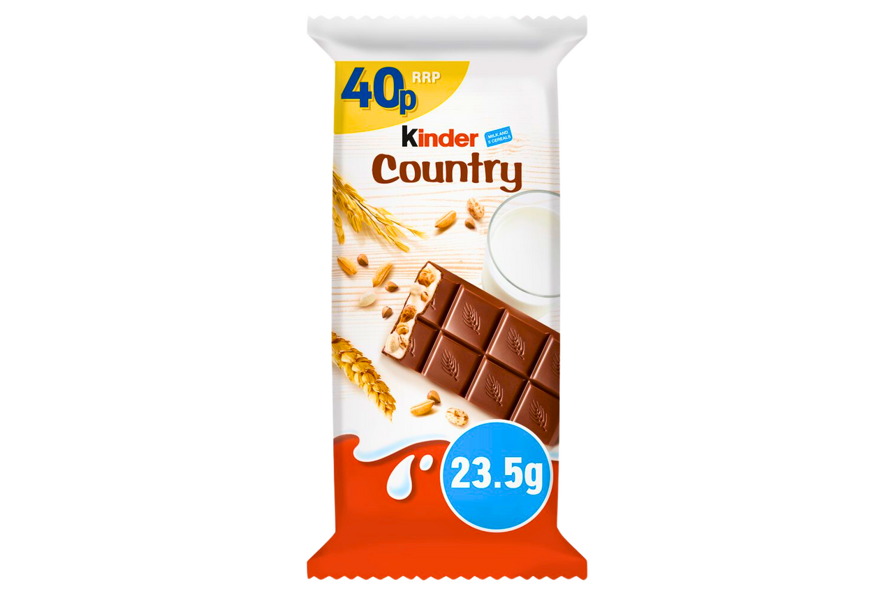 Kinder Country Chocolate Bar, 23.5g