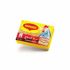 Maggi Chicken Stock Cubes Less Salt, 18g