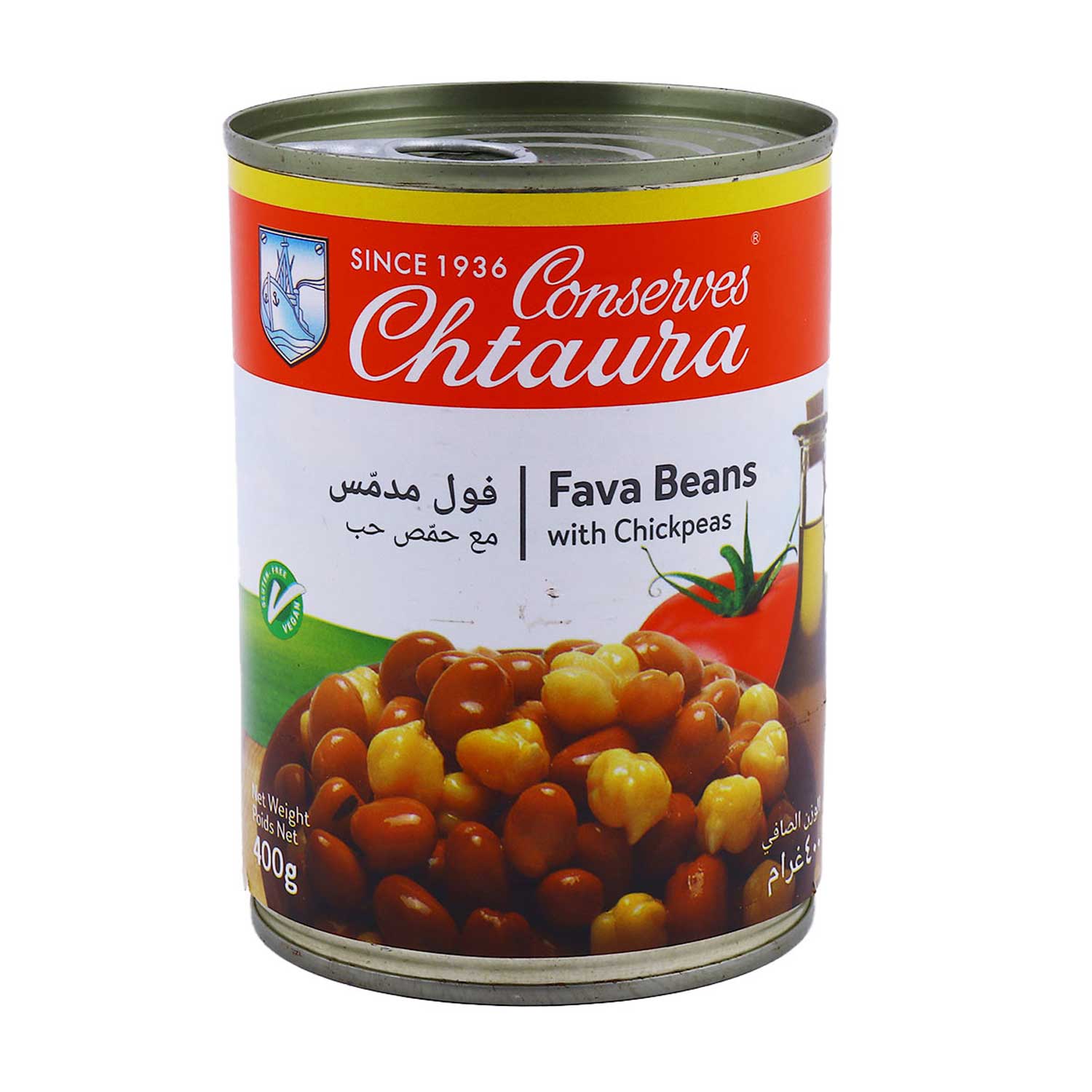 Chtoura Fava Beans With Chickpeas 400 GM