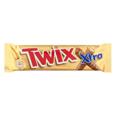 Twix Twin Extra Chocolate Bar, 75g
