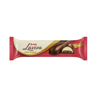Ulker Laviva Milk Filled Chocolate Bar, 35g