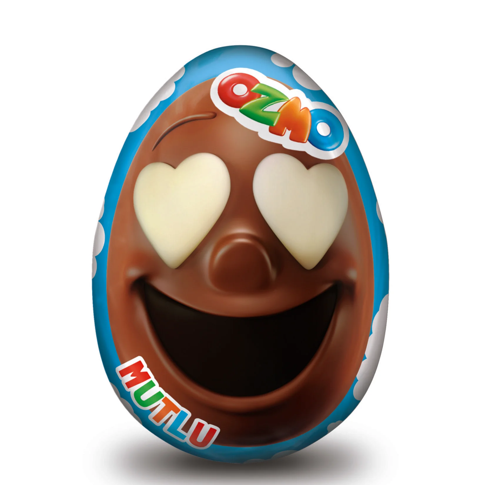 Ozmo Milk, White & Bitter Chocolate Eggs With Toys, 2x20g